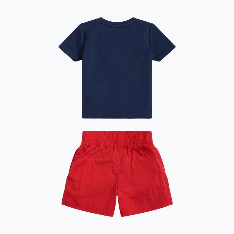 Gyerek szett New Balance Contrast Athletic Tee & Nylon Short nb navy 2