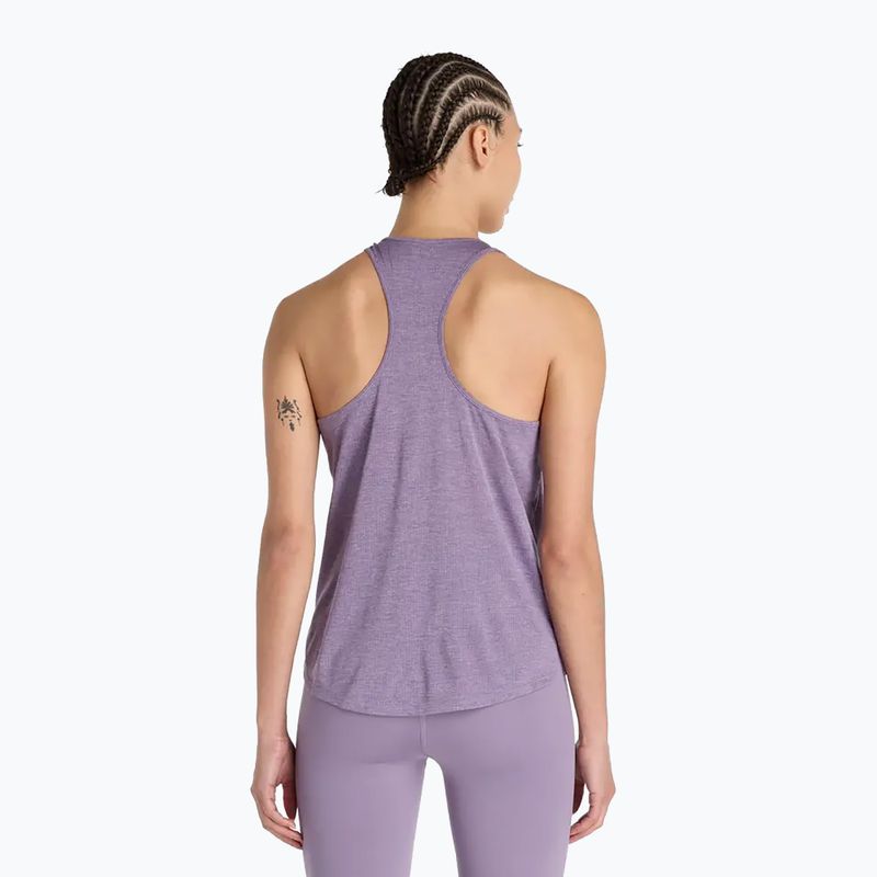 Női póló New Balance Athletics Tank candied violet heather 2