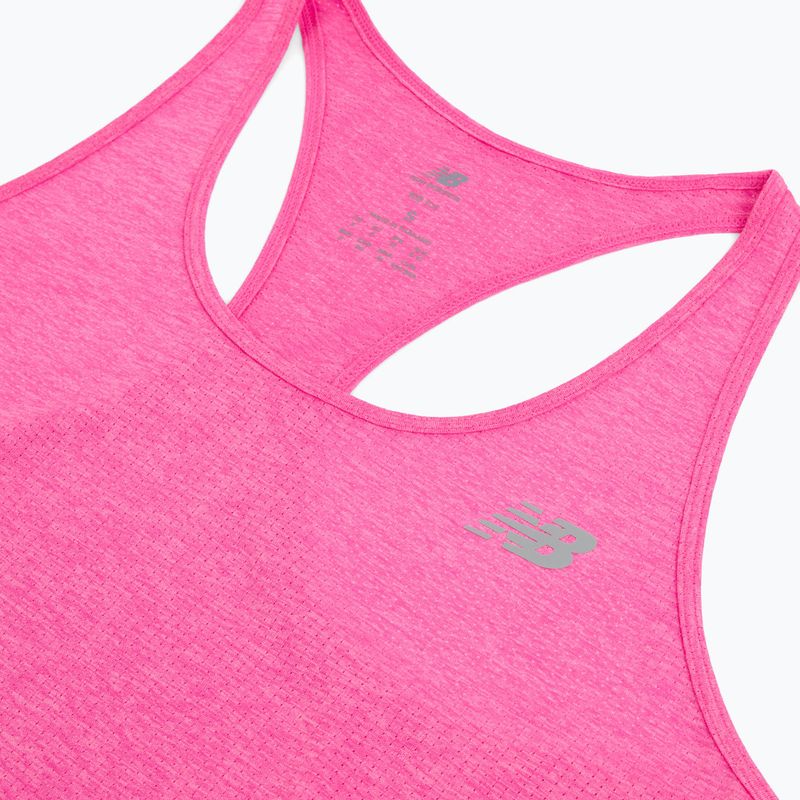 Női póló New Balance Athletics Tank pink heat heather 3