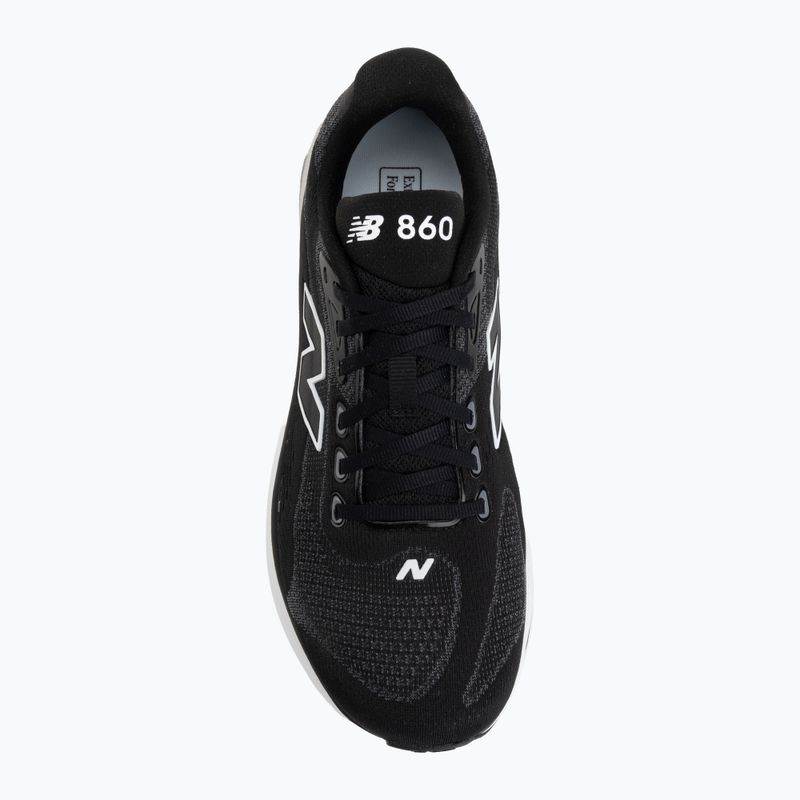 Férfi futócipő  New Balance Fresh Foam 860's V15 black/ 103 white 5