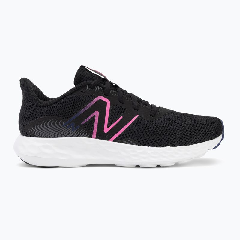 Női futócipő New Balance Fresh Foam 411's V3 black/real pink/blue oyster 2