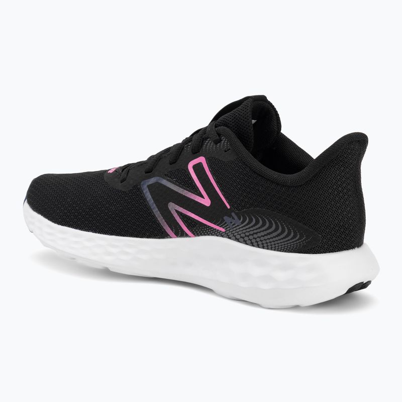 Női futócipő New Balance Fresh Foam 411's V3 black/real pink/blue oyster 3