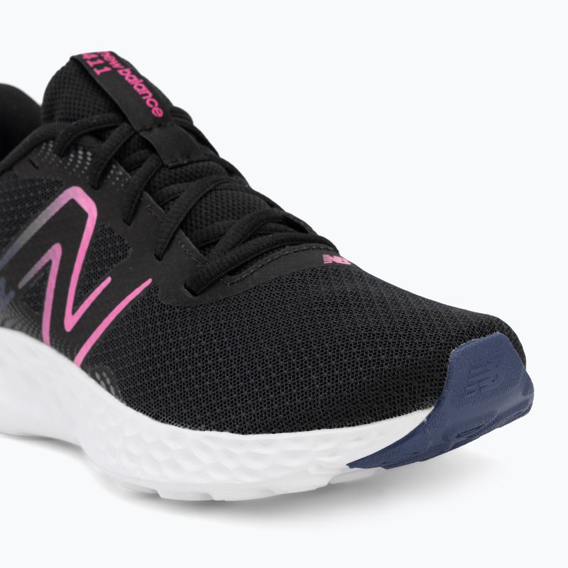 Női futócipő New Balance Fresh Foam 411's V3 black/real pink/blue oyster 7