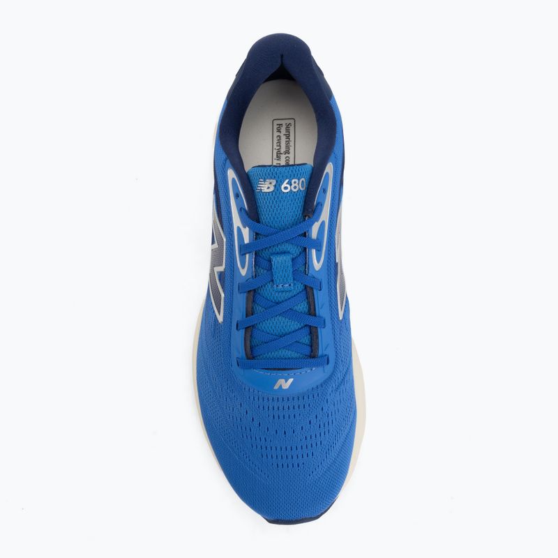 Férfi futócipő  New Balance Fresh Foam 680's V9 blue bird/faded black/silver metallic 5