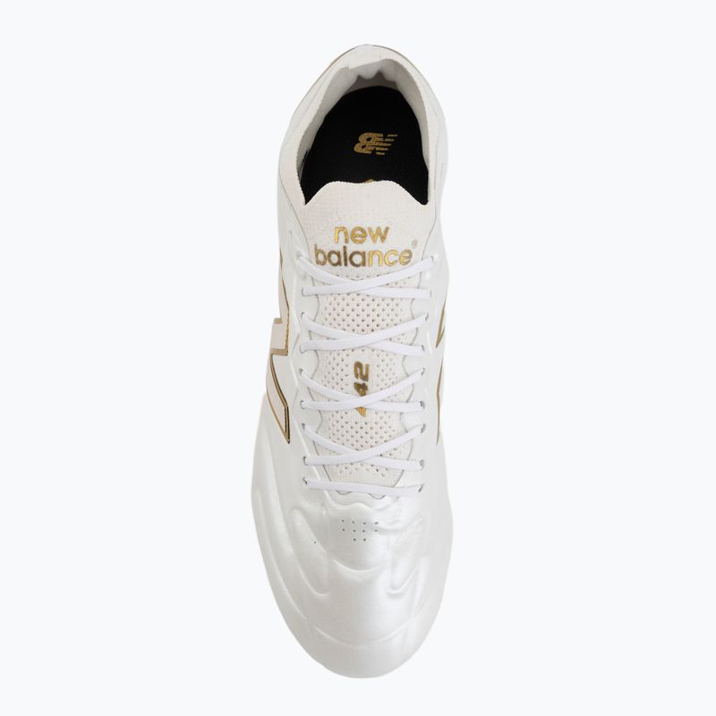 Futballcipő New Balance Elite V3 FG sea salt multi/gold metallic 5