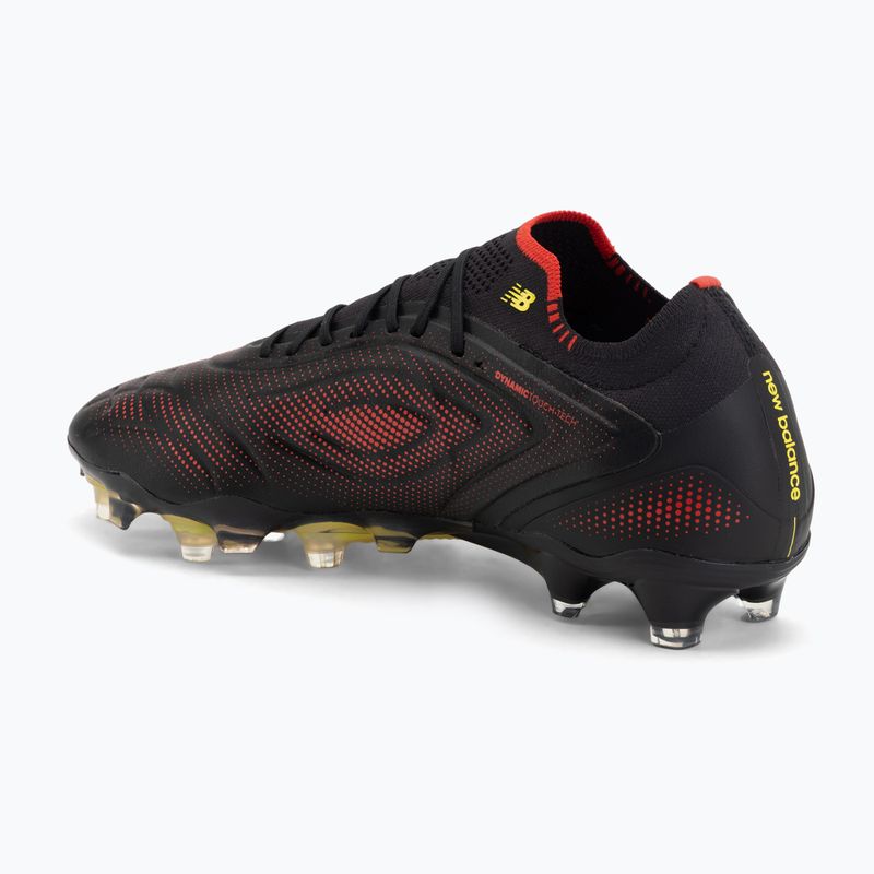 Futballcipő New Balance Tekela Elite Low V5 FG black 100/punch yellow/fire cracker 3
