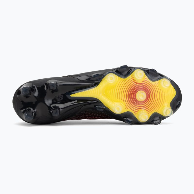 Futballcipő New Balance Tekela Elite Low V5 FG black 100/punch yellow/fire cracker 4