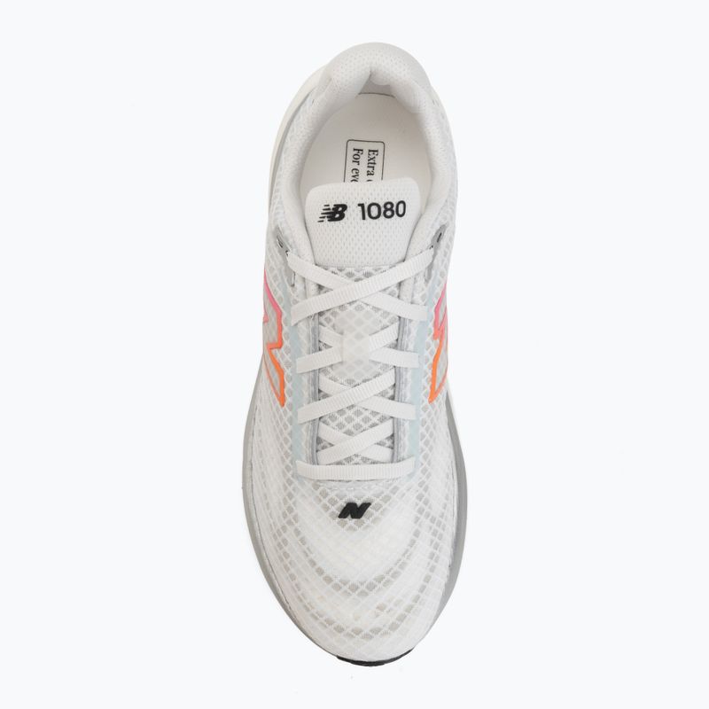 Női futócipő  New Balance 1080's V15 103 white/pink heat/tangerine heat 5