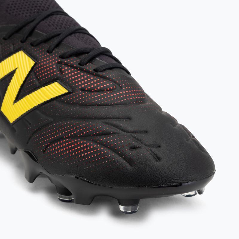 Futballcipő New Balance Tekela Pro Low V5 FG black 100/punch yellow/fire cracker 7
