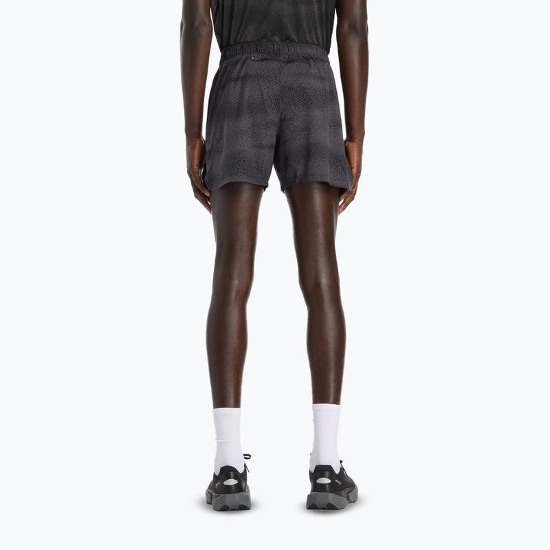 Férfi futóshort New Balance RC Printed 5" black/grey 3