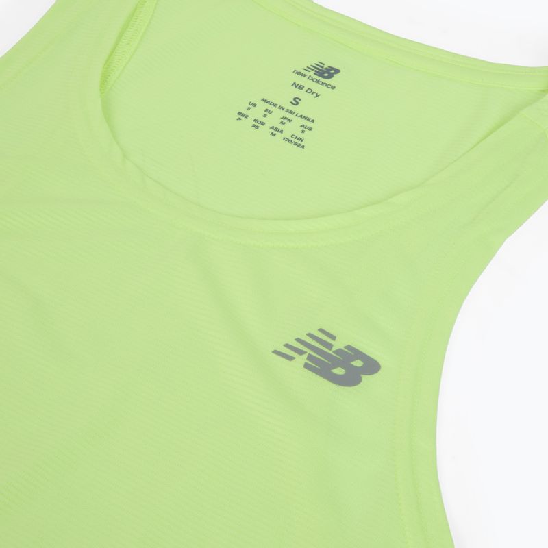 Férfi futópóló New Balance Sport Essentials Singlet afterglow 3
