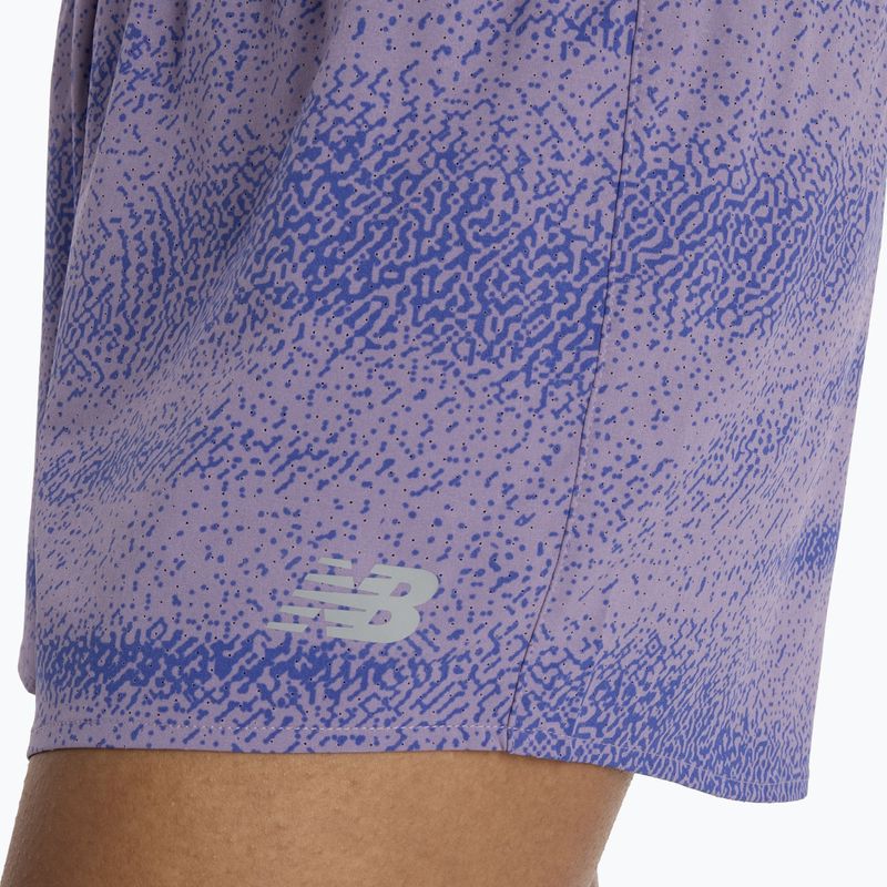 Női futóshort New Balance RC Printed 3" candided violet 6