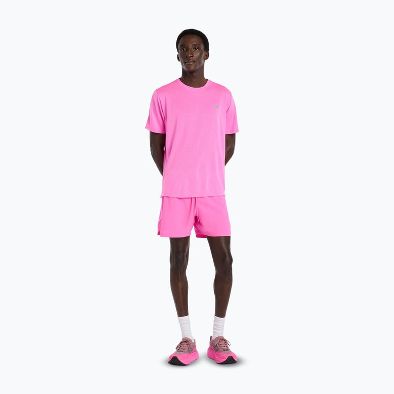 Férfi rövidnadrág New Balance RC Seamless 5" pink heat 2