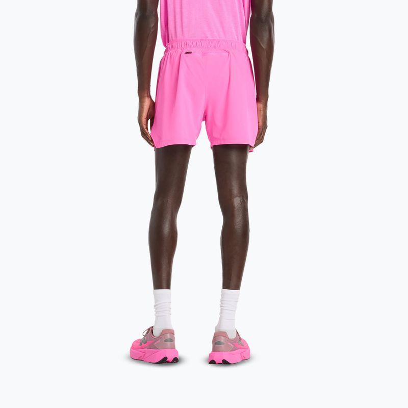 Férfi rövidnadrág New Balance RC Seamless 5" pink heat 3