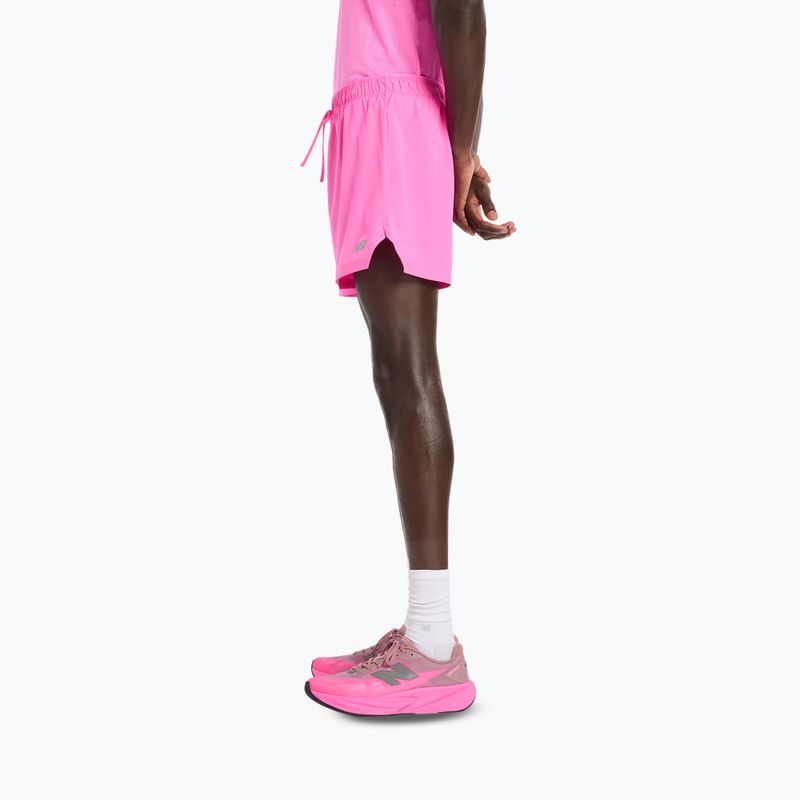 Férfi rövidnadrág New Balance RC Seamless 5" pink heat 4
