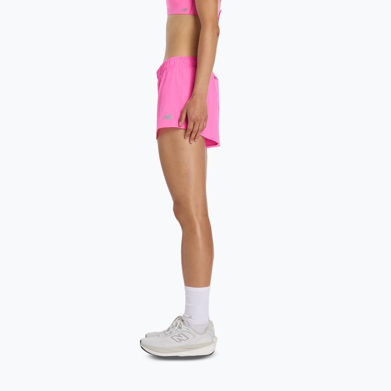 Női rövidnadrág New Balance RC Seamless 3" pink heat 2