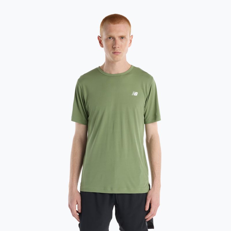 Férfi póló New Balance Essentials Utility T oregano
