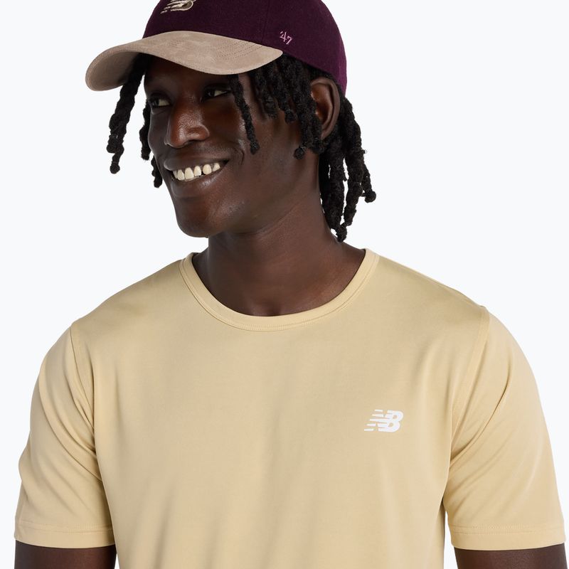 Férfi póló New Balance Essentials Utility T toasted sesame 4