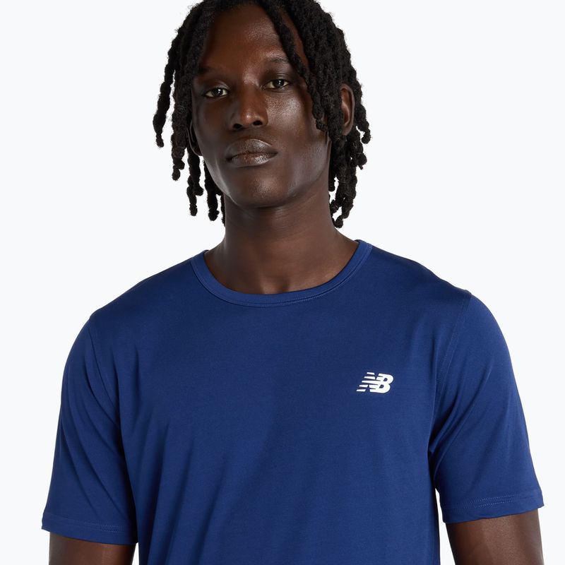 Férfi póló New Balance Essentials Utility T blue oyster 4