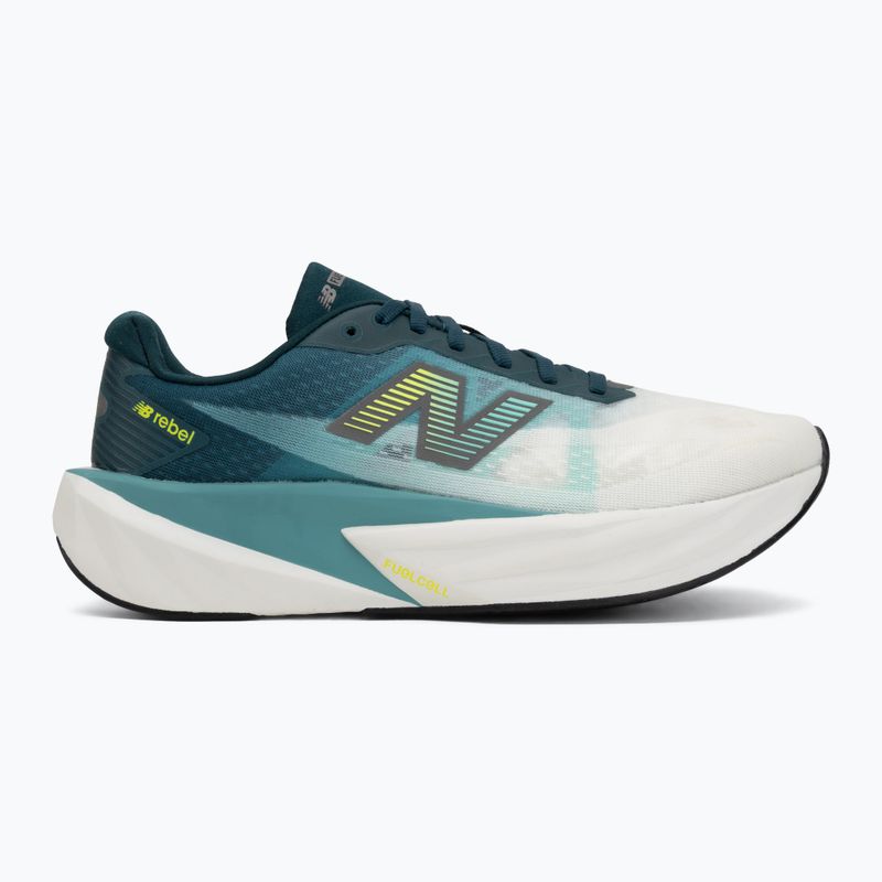Férfi futócipő New Balance FuelCell Rebel V5 medusa green/faded teal 2