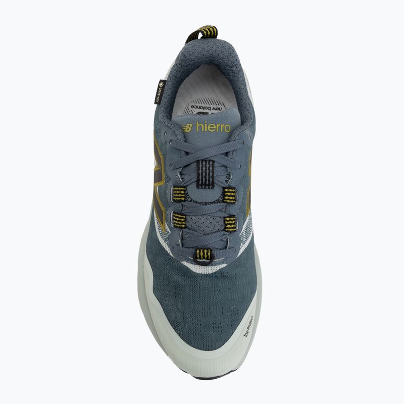 Férfi futócipő New Balance Fresh Foam Hierro V9 Gore-Tex shadow blue/sea moss 5