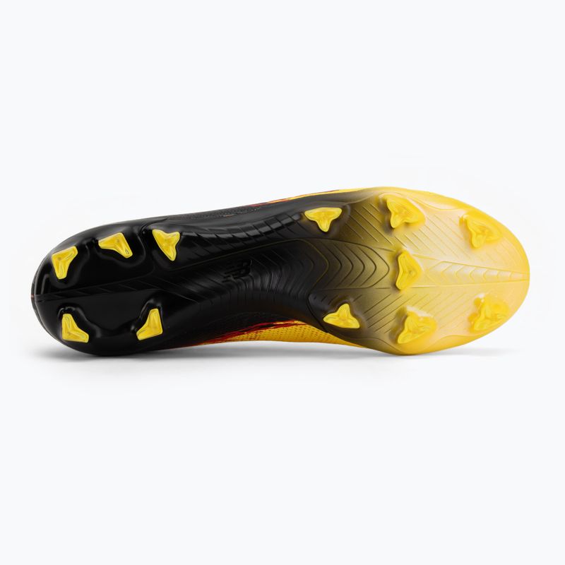 Futballcipő New Balance Furon Elite V8 FG punch yellow/black 100/fire cracker 4