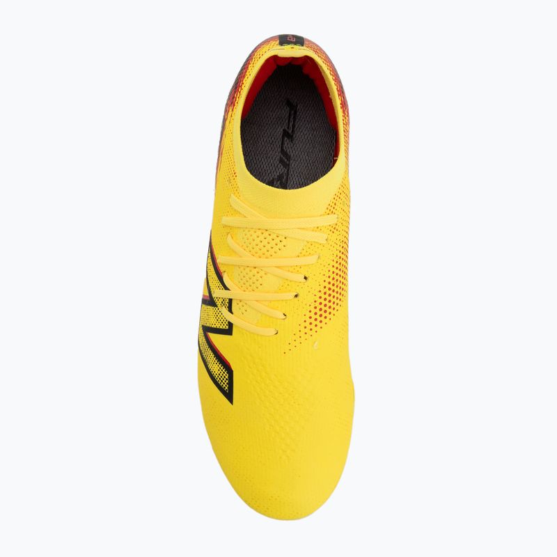 Futballcipő New Balance Furon Elite V8 FG punch yellow/black 100/fire cracker 5