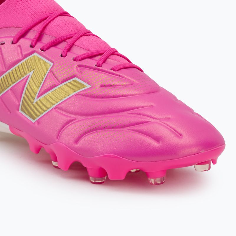 Futballcipő New Balance Tekela Team Low V5 FG pink heat/metallic gold/pink satin 7