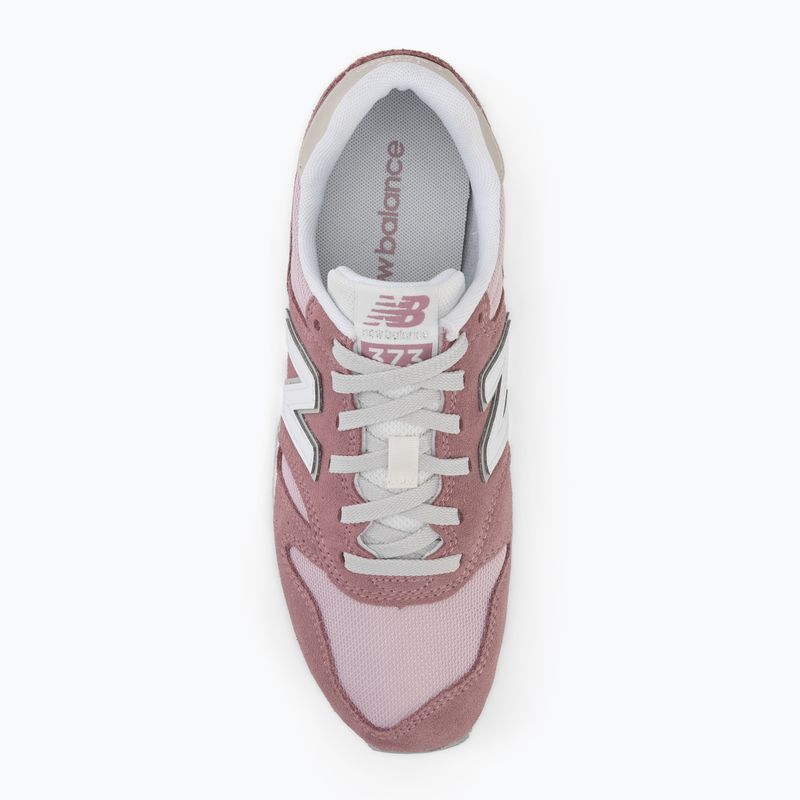 Női cipők New Balance 373's V2 rosewood/dark silver metallic 5