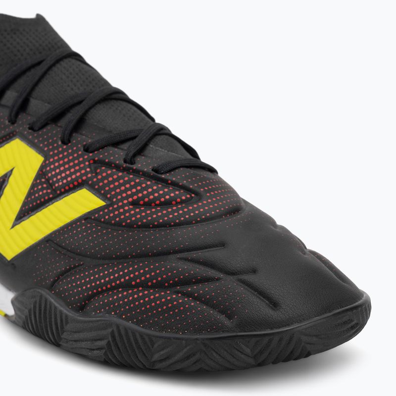 Futballcipő New Balance Tekela Team Low V5 IN black 100/punch yellow/fire cracker 7