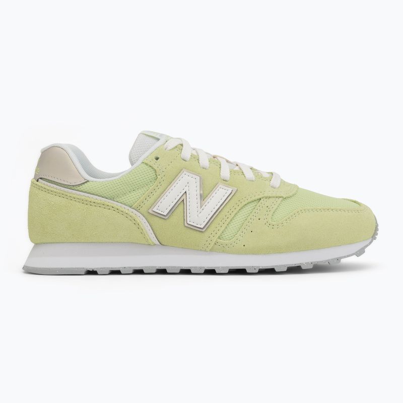 Női cipők New Balance 373's V2 dry lime/dark silver metallic 2