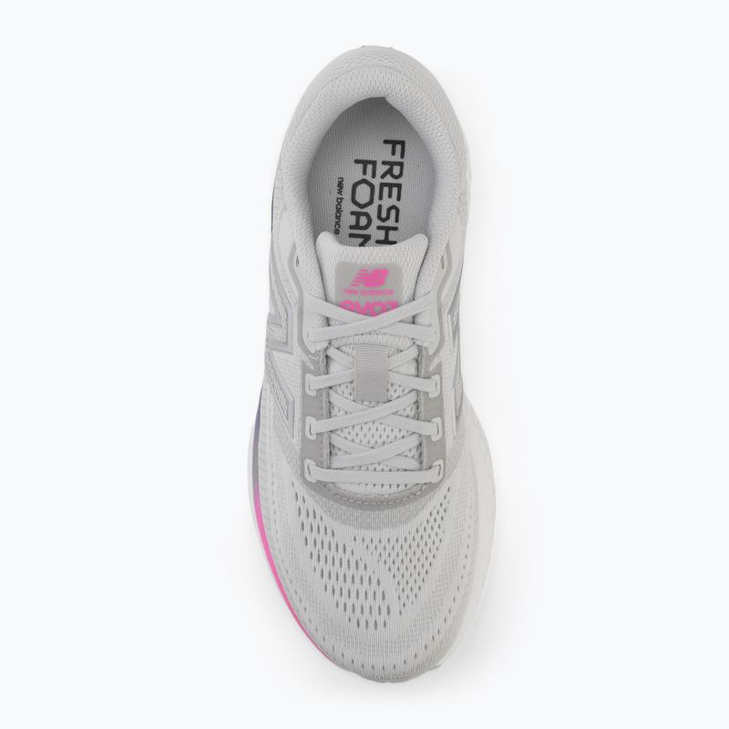 Női futócipő New Balance Fresh Foam Evoz V4 grey matter/pink heat/blue oyster 5