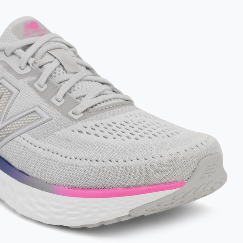 Női futócipő New Balance Fresh Foam Evoz V4 grey matter/pink heat/blue oyster 7