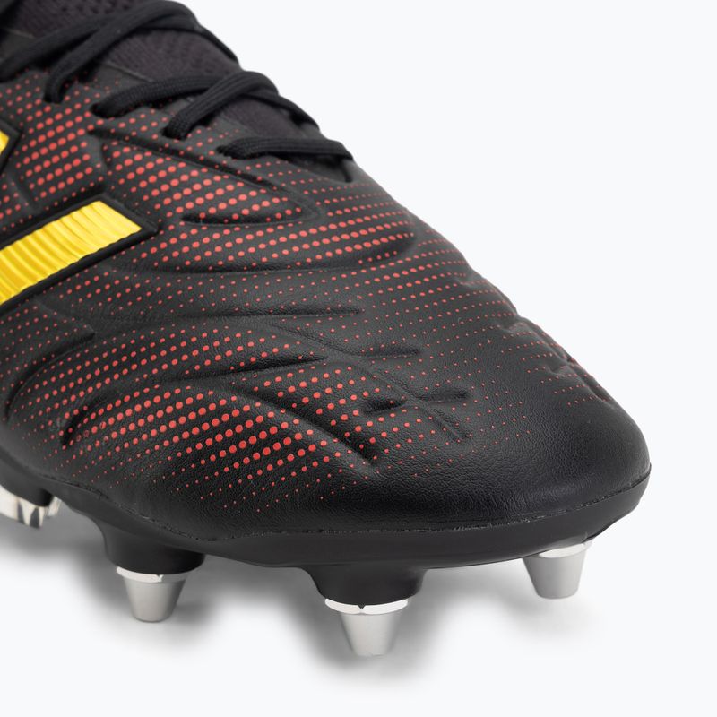 Futballcipő New Balance Tekela Elite Low V5 SG black 100/punch yellow/fire cracker 7