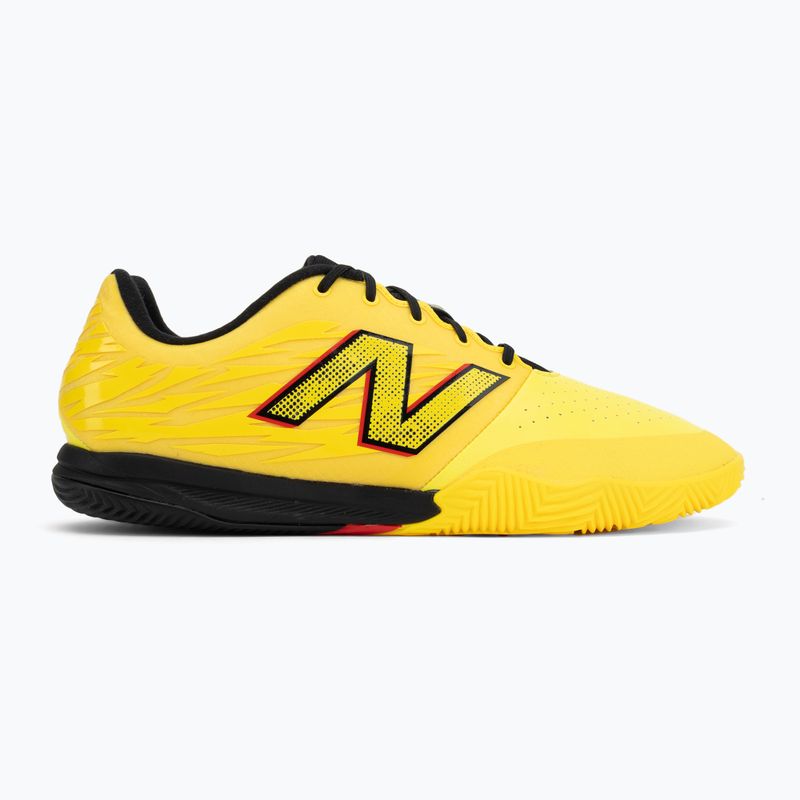 Futballcipő New Balance Furon Pro V8 IN punch yellow/black 100/fire cracker 3