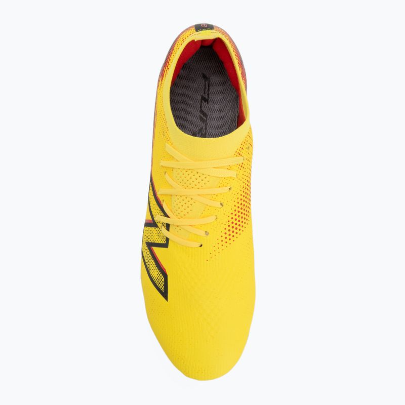 Futballcipő New Balance Furon Elite V8 SG punch yellow/black 100/fire cracker 5