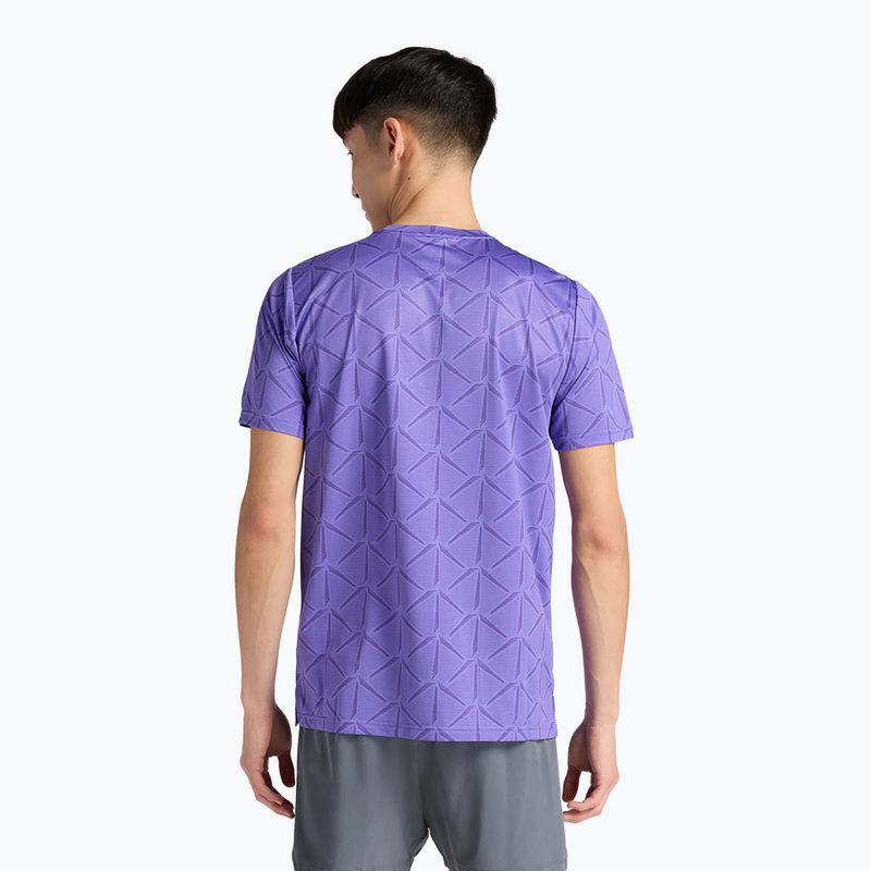 Férfi póló New Balance Essentials Printed T electric purple 2