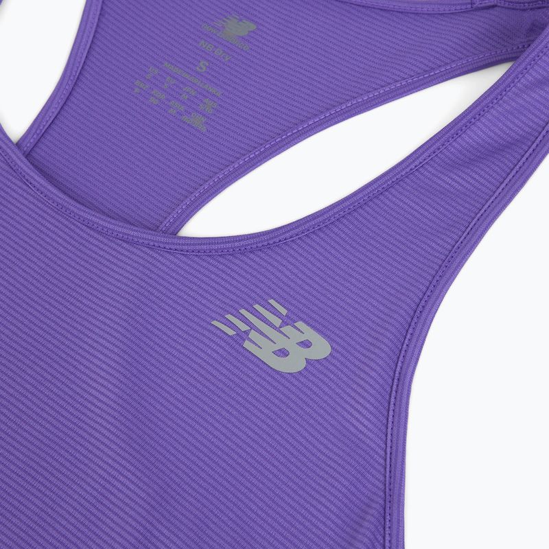Női futópóló New Balance Sport Essentials Tank electric purple 3