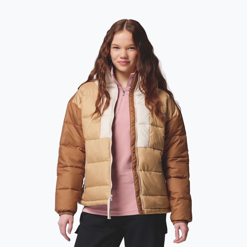 Női bélelt dzseki Columbia Pike Lake canoe/camel brown/dark stone 5