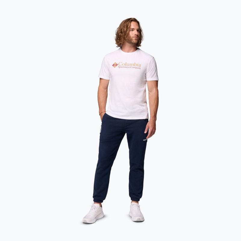 Férfi póló Columbia CSC Basic logo white/csc retro logo 2