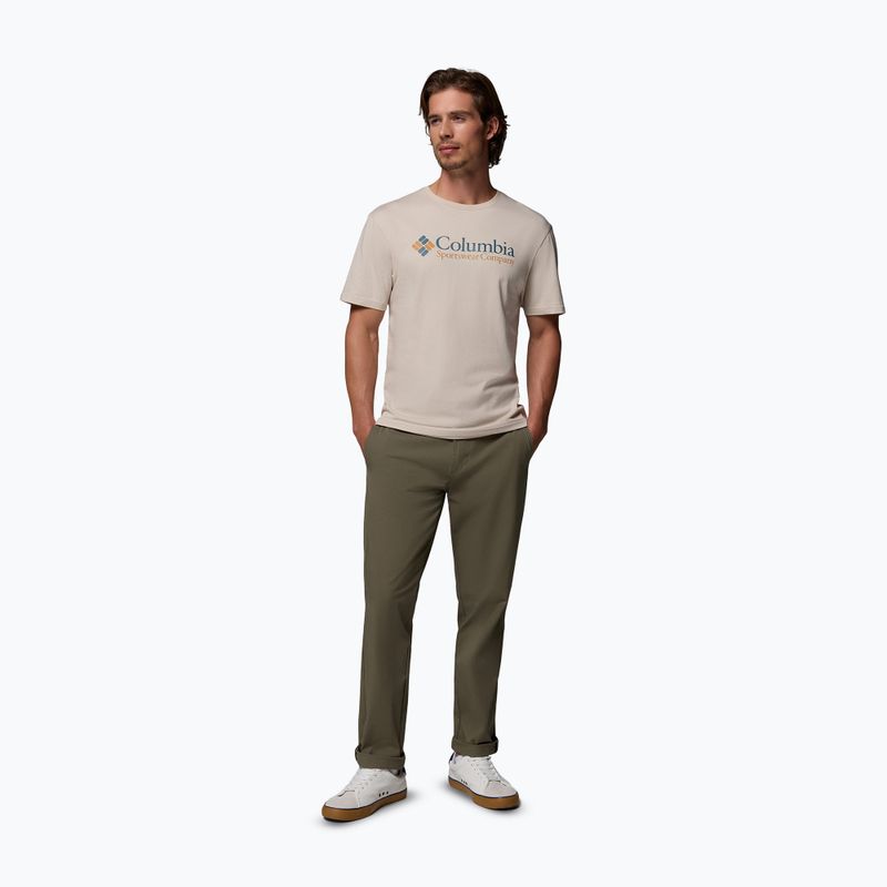 Férfi póló Columbia CSC Basic logo dark stone/csc retro logo 2