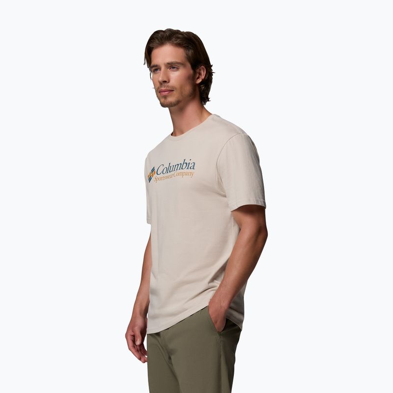 Férfi póló Columbia CSC Basic logo dark stone/csc retro logo 4