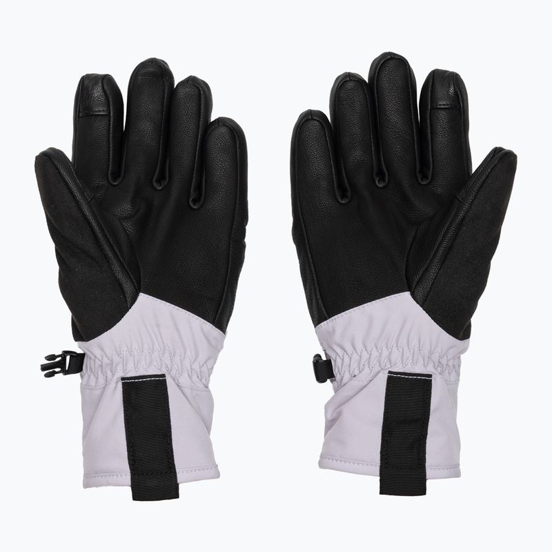 Női túrakesztyűk Columbia PowBound lavender pearl/shale purple/black 3