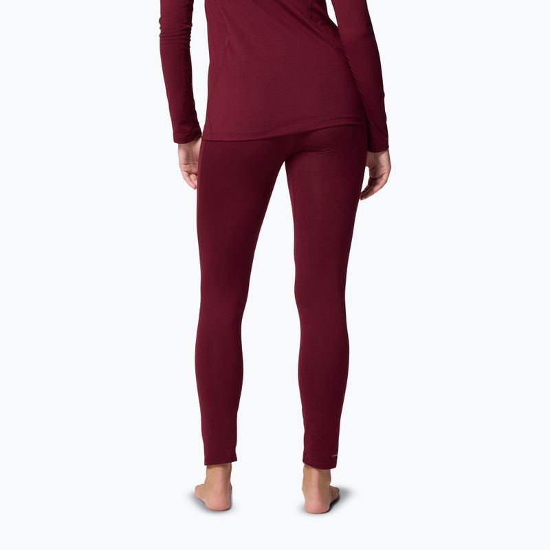 Női thermo nadrág Columbia Midweight Stretch rich wine 3