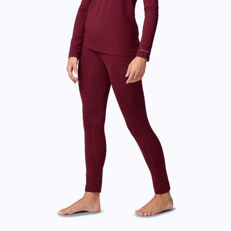 Női thermo nadrág Columbia Midweight Stretch rich wine 4