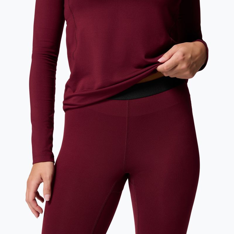 Női thermo nadrág Columbia Midweight Stretch rich wine 5