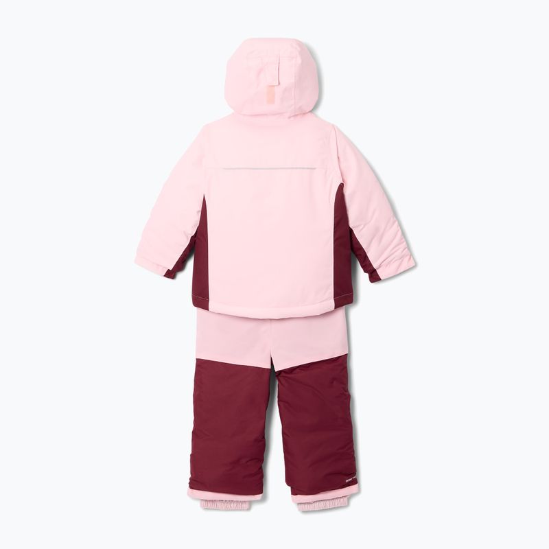 Gyerek síruha Columbia Buga IIi Set satin pink/rich wine 2