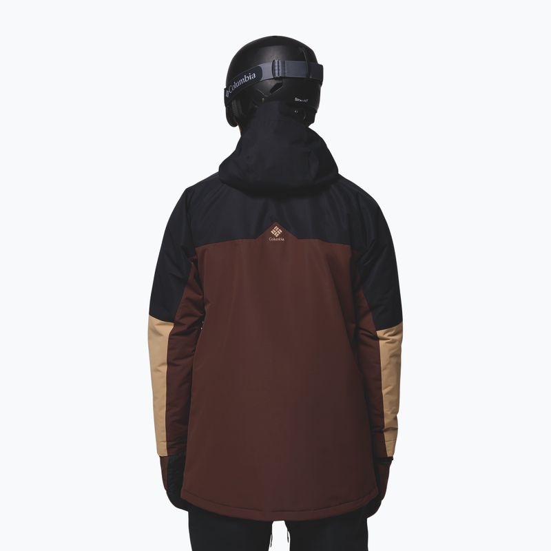 Férfi snowboarddzseki Columbia Coreshot tobacco/black/canoe 3