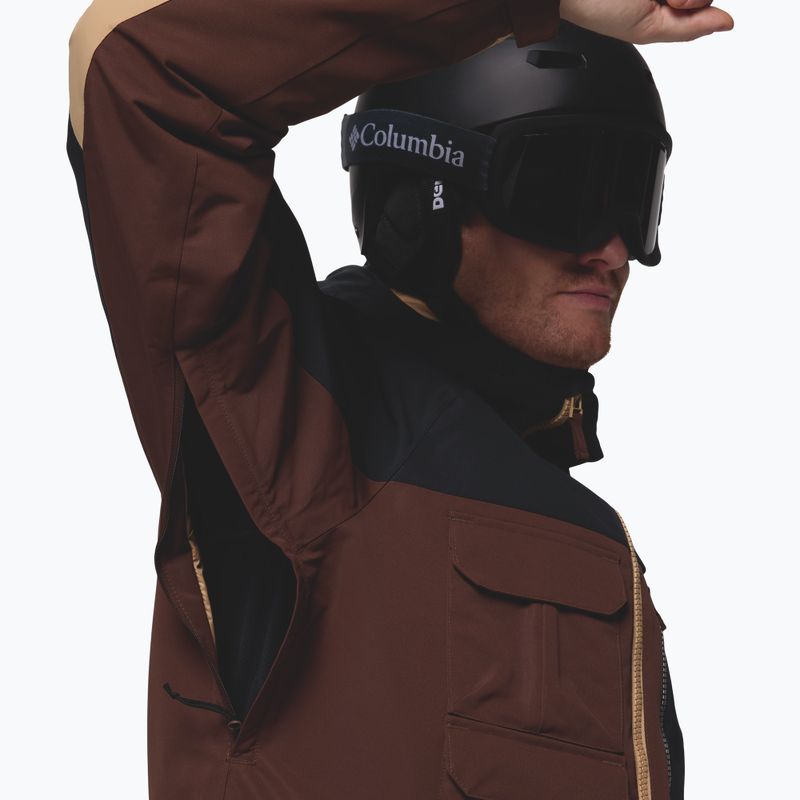 Férfi snowboarddzseki Columbia Coreshot tobacco/black/canoe 8