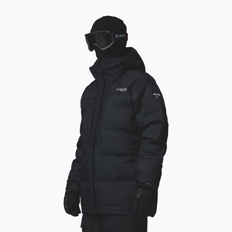 Férfi síkabát Columbia Glacier Ridge Down black 4
